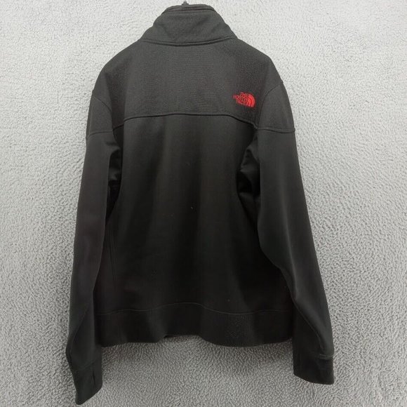 The North Face‎ Jacket Mens Medium Black Full Zip Knit Fleece Lined - Picture 6 of 8